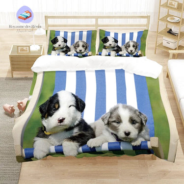 Housse de Couette Bébé Chien